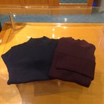 上品シンプルニット