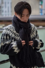 【可愛いになりがちなフェアアイル柄も色を絞るとカッコよくなる＾＾】