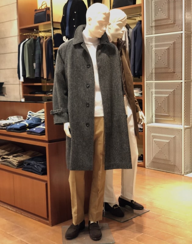 BEAMS F＞ HARRIS TWEEDコート｜ビームス ハウス 丸の内｜BEAMS