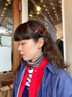 寒い時期もヘアアクセサリーを楽しみましょ〜♡