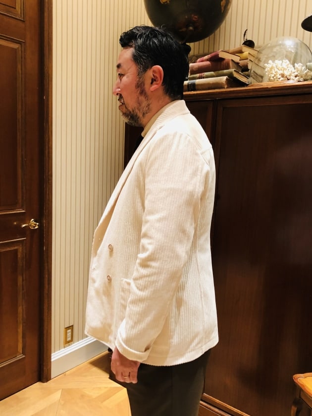T-JACKETホワイトコーデュロイジャケットのご紹介｜ビームス ハウス