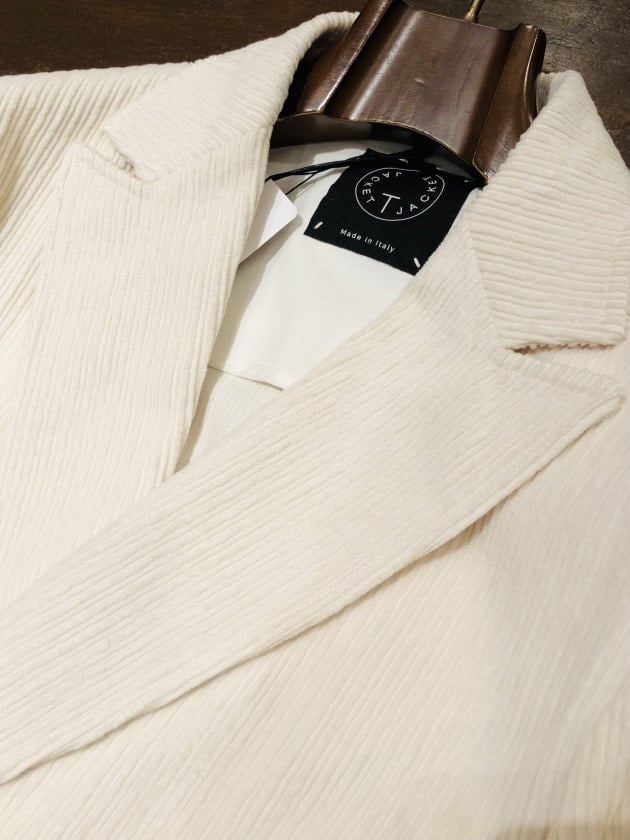 T-JACKETホワイトコーデュロイジャケットのご紹介｜ビームス ハウス  
