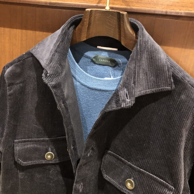 BEAMS F 【別注】ZANONE / 7ゲージ ニットジャケット ビームス ZANONE（ザノーネ）の「ZANONE × BEAMS F / 別注 5ゲージ