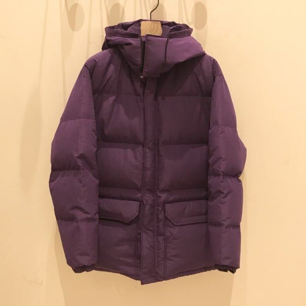 BEAMS　フード付きパープルダウンジャケット XL 松岡オススメ【SALEアイテム】紹介します！｜ビームス 辻堂｜BEAMS