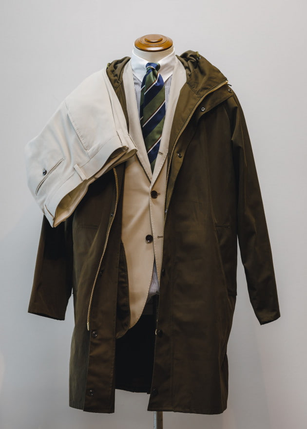 先見せエスエス〜〈Barbour〉フーデッドハンティング〜｜BEAMS F