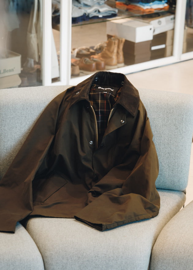 Barbour（バブアー）の「Barbour × BEAMS F / 別注 TRANSPORT