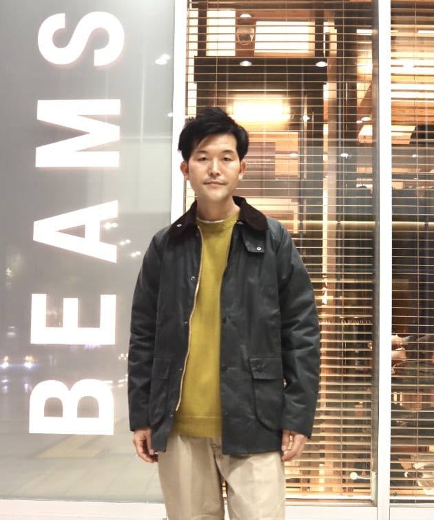 バブアー Barbour ビームズ Beams 別注 Bedale 38サイズ38サイズ