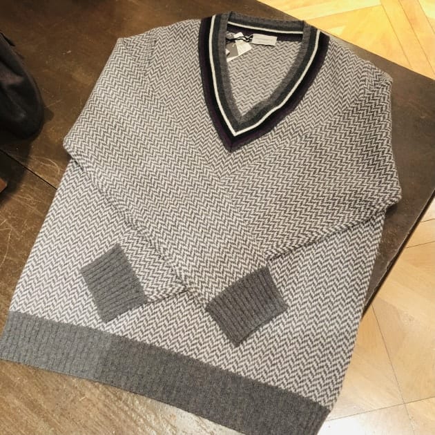 MORGANOヘリンボーンニットのご紹介｜ビームス ハウス 六本木｜BEAMS