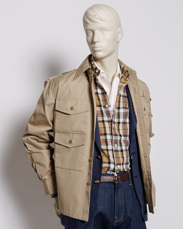 BEAMS F (BEAMS F)[Time Sale] CORDINGS / Linen Safari Jacket