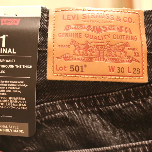 beams Levi's black limited 30インチ