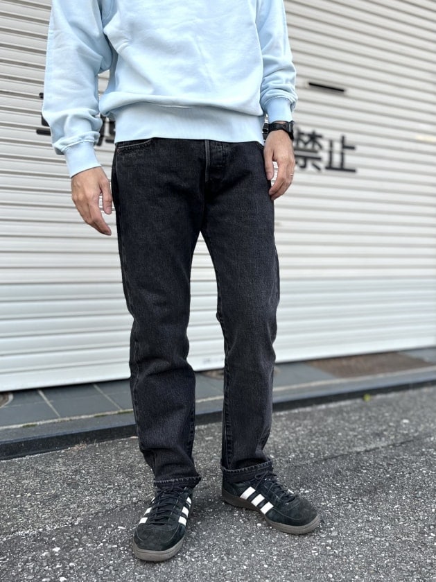 BEAMS×LEVI'S 501 BLACK DENIM W28/L28-