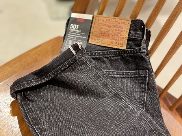 Levi's × BEAMS 501 Black DENIM W28 | labiela.com