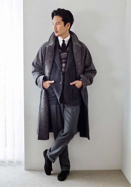 BEAMS F〉今だけお買い得なフェアアイル柄のニットベストを