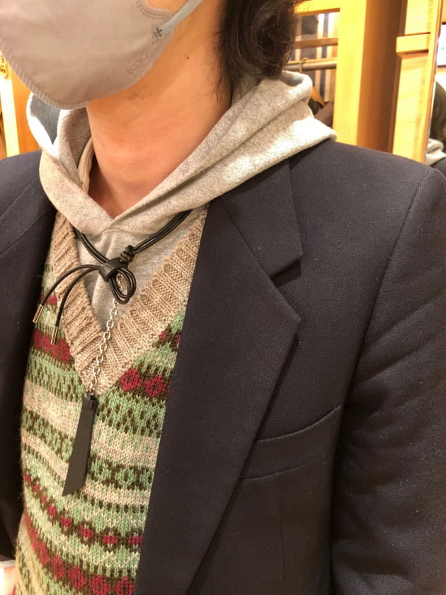 BEAMS F〉今だけお買い得なフェアアイル柄のニットベストを