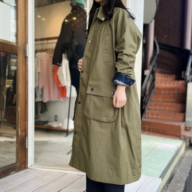 Barbour ビームスボーイ別注　Balvenie Long Jacket