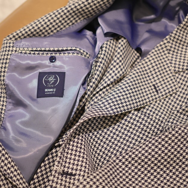 気になる新入荷 ＜FOX BROTHERS＞のハウンドトゥースジャケット