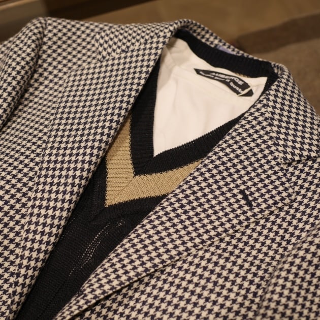 気になる新入荷 ＜FOX BROTHERS＞のハウンドトゥースジャケット