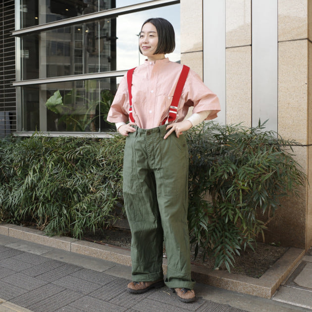 新色はBLACK！orSlow × fennicaの、“Swiss Army Over Pants”｜fennica