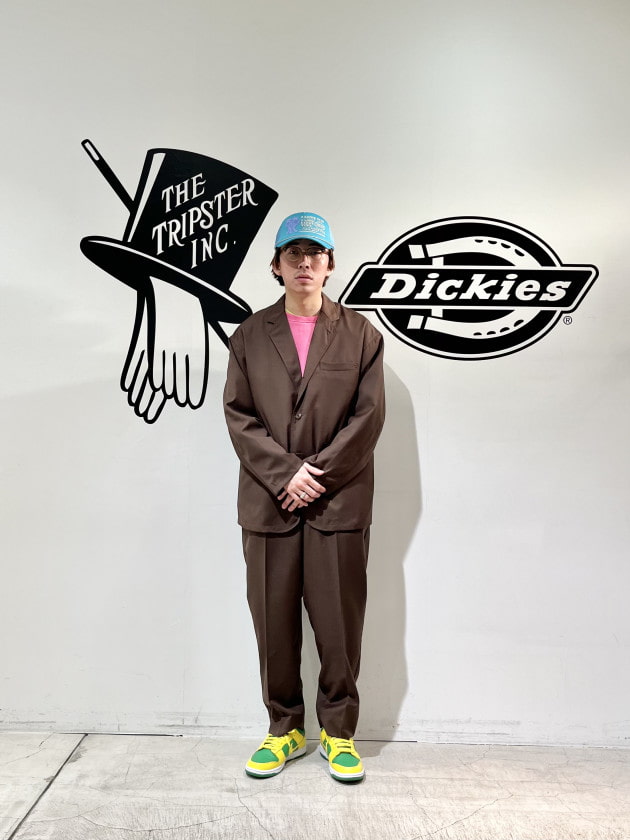 Dickies tripster トリップスター オリーブ サイズＬBEAMS - スーツ