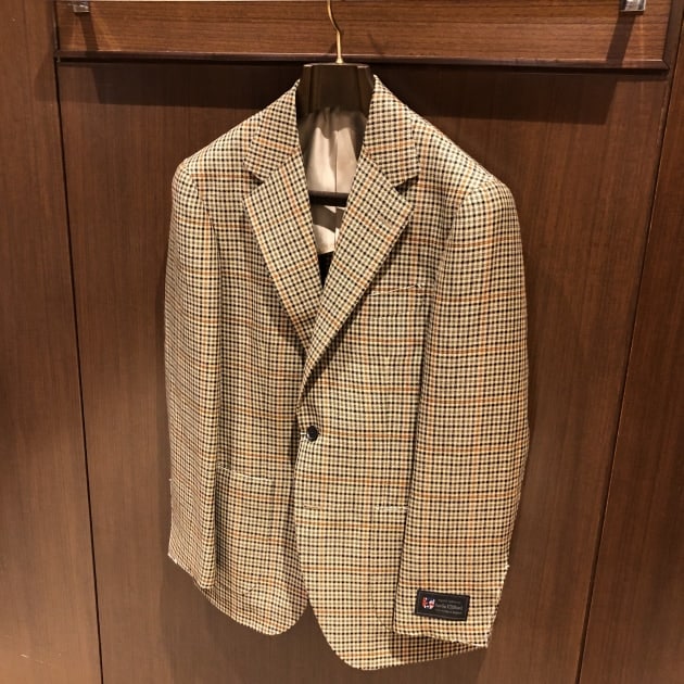 ビームス ウールシルクリネン チェックジャケット 48 日本製 春夏 クールビズ BEAMS F＞ウールリネンチェックジャケット｜ビームス 立川｜BEAMS