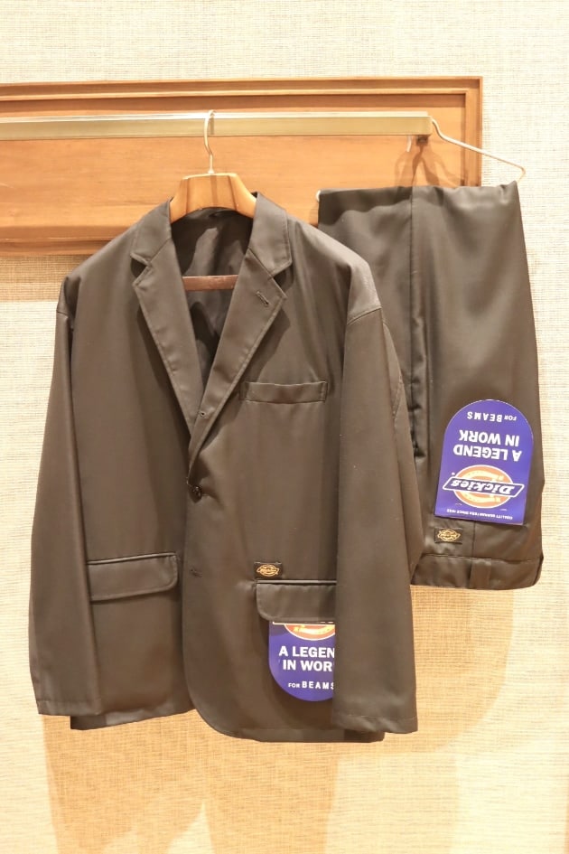 Dickies × BEAMS 別注 スーツ セットアップ ジャケット パンツテーラードジャケット