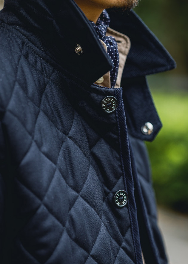 BEAMS GOLF キルティングジャケット ネイビー BEAMS GOLF ネイビー キルティングジャケット - メルカリ