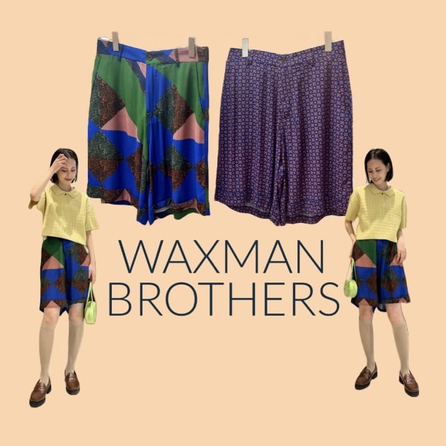 もうすぐ入荷予定！＜WAXMAN BROTHERS＞ハーフパンツが楽しみ