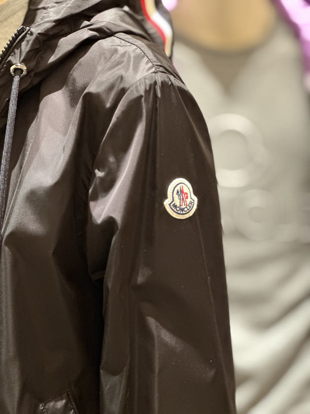 BEAMS F購入 MONCLER / GRIMPEURS フーデッド ブルゾン-