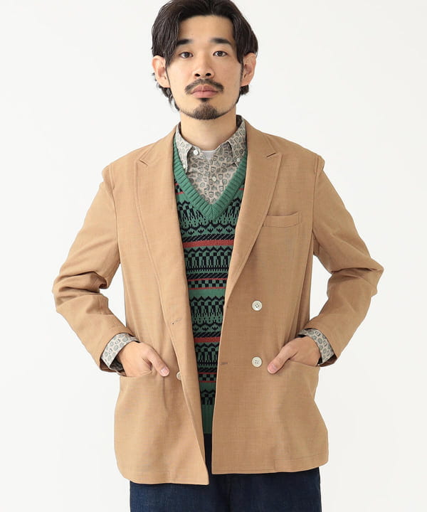 めんブログ』上品に且つ緩やかに、ダブルブレステッドジャケット めんブログ』上品に且つ緩やかに、ダブルブレステッドジャケット