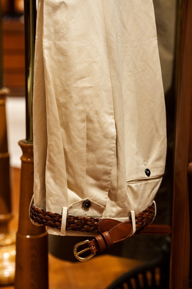 スーツコーナートルソーコーディネート紹介＜LORO PIANA＞＜ERRICO