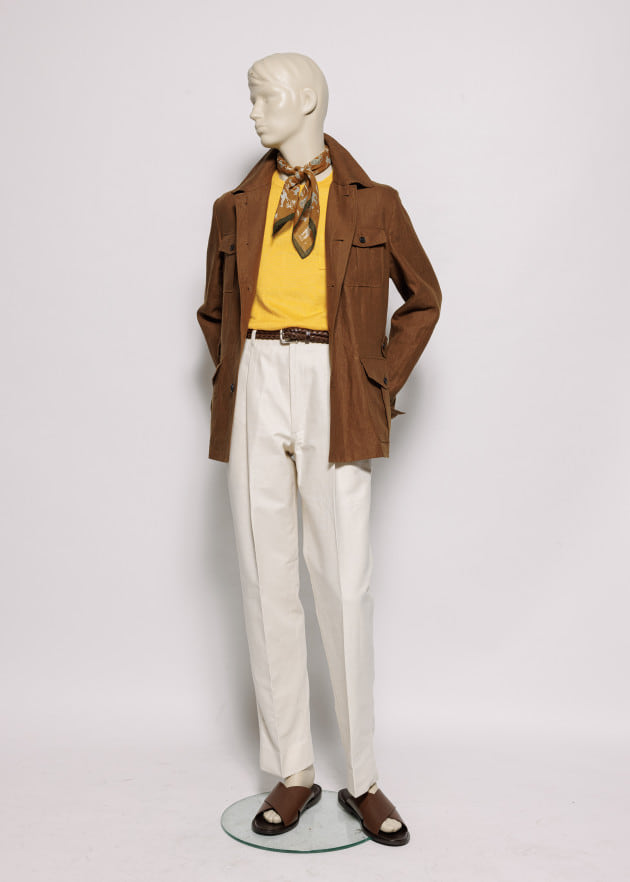 CORDINGS リネン　サファリシャツ　BEAMS F 先見せエスエス〜〈CORDINGS〉リネンサファリ〜｜BEAMS F（ビームスF