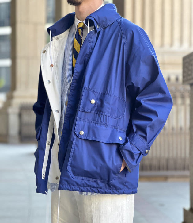 今夜もシュルシュルシュル〜【これから着たいセーリングジャケット