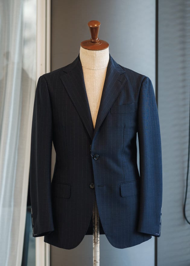 DORMEUIL〉ストライプスーツ｜ビームス ハウス メン 横浜｜BEAMS