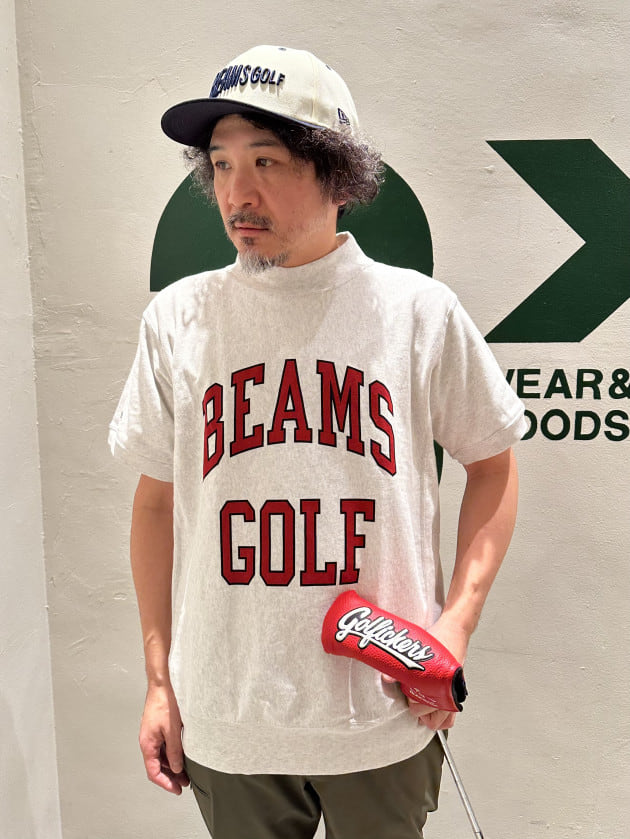 CHAMPION×BEAMS GOLF別注アイテムご紹介♡《men's編(着用画像あり)》vol.⑤｜BEAMS GOLF（ビームス ゴルフ）｜ BEAMS