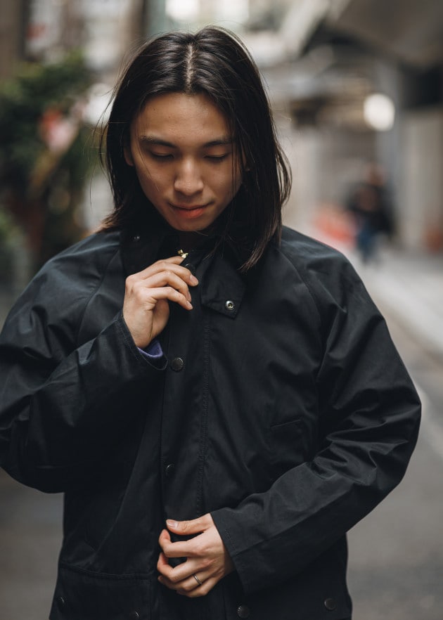 Barbour/BEDALE CLASSIC FIT ピーチドコットン ビデイル
