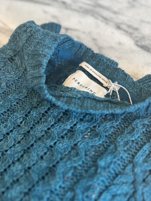 PEREGRINE × BEAMS F〉cotton linen knit｜ビームスF