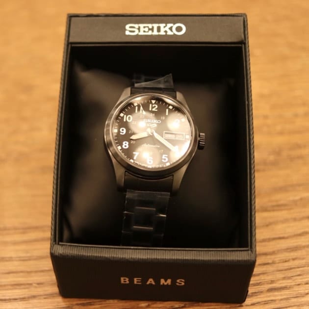 別注】SEIKO5 BEAMS別注FIELDWATCHチャオパニック - 腕時計(アナログ)