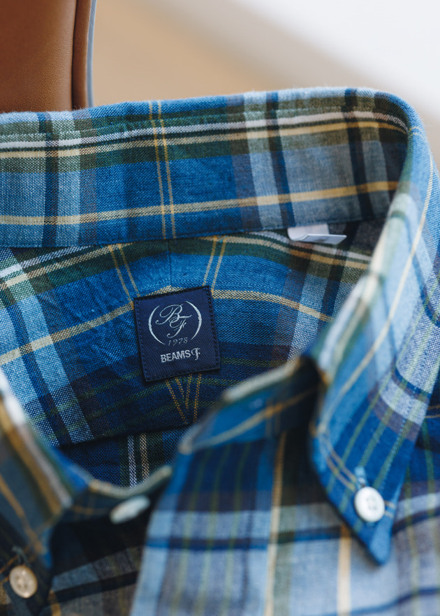 先見せエスエス〜〈BEAMS F〉マドラスチェックシャツ〜｜BEAMS F