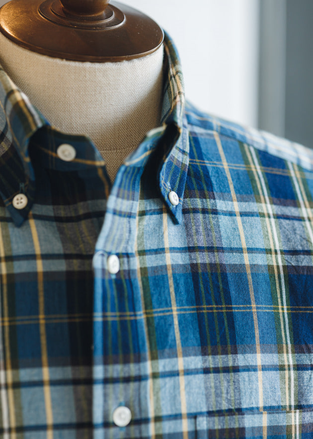 先見せエスエス〜〈BEAMS F〉マドラスチェックシャツ〜｜BEAMS F