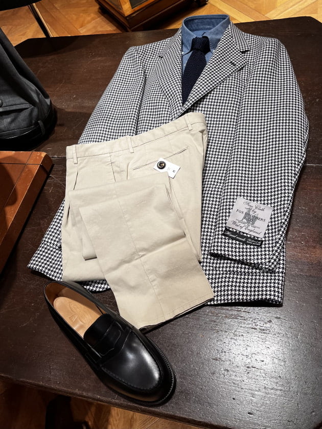 素敵なハウンドトゥース。〈BEAMS F〉｜ビームス ハウス 六本木｜BEAMS