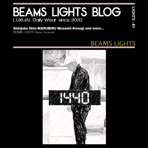 LUXUAL BLOG：【How to pack 1440】｜BEAMS LIGHTS（ビームス ライツ
