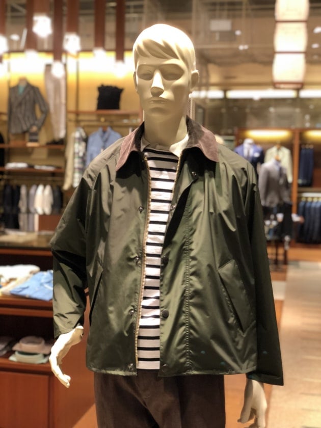 Barbour × BEAMS F / 別注 TRANSPORT JACKET-