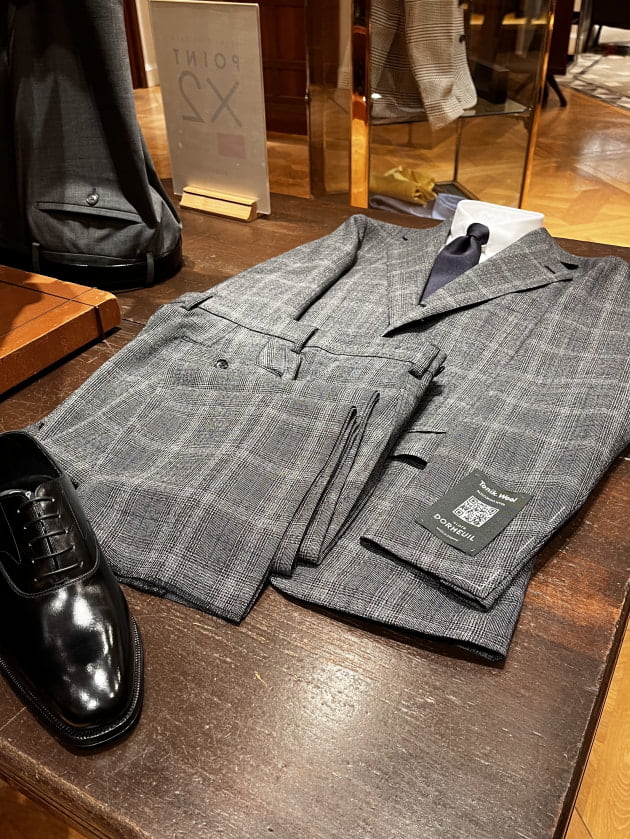 爽やかな着心地。〈DORMEUIL〉
