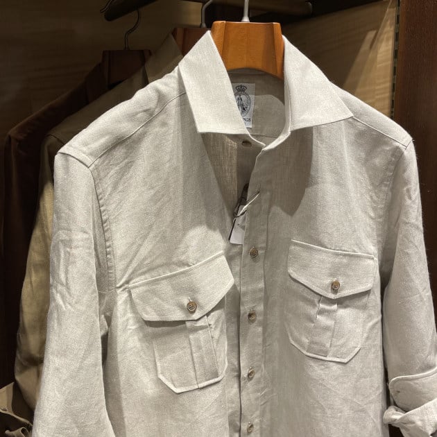 CORDINGS＞LINEN OVER SHIRTS｜ビームスF 新宿｜BEAMS