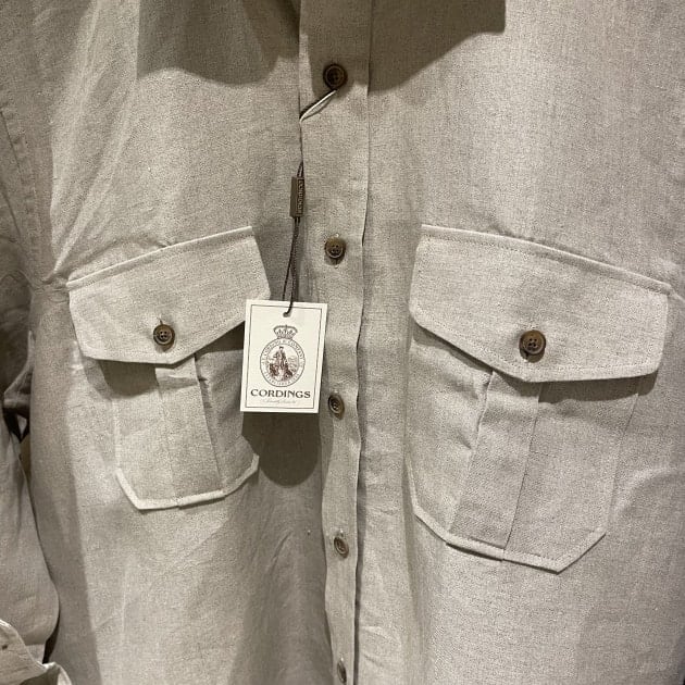 CORDINGS＞LINEN OVER SHIRTS｜ビームスF 新宿｜BEAMS