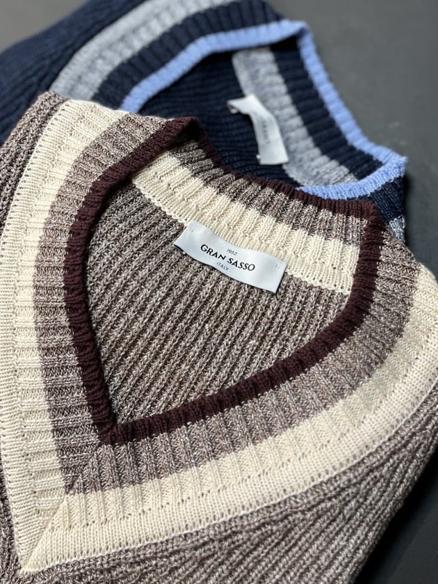 GRAN SASSO〉cricket knit｜ビームスF／インターナショナルギャラリー