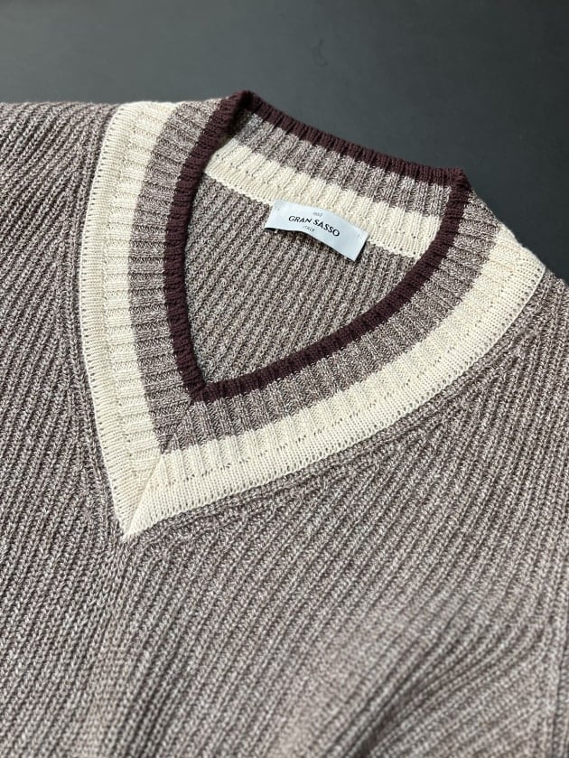 GRAN SASSO〉cricket knit｜ビームスF／インターナショナルギャラリー