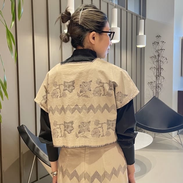 古き良き手刺繍の風合いをプリントで再現しました！｜ビームス