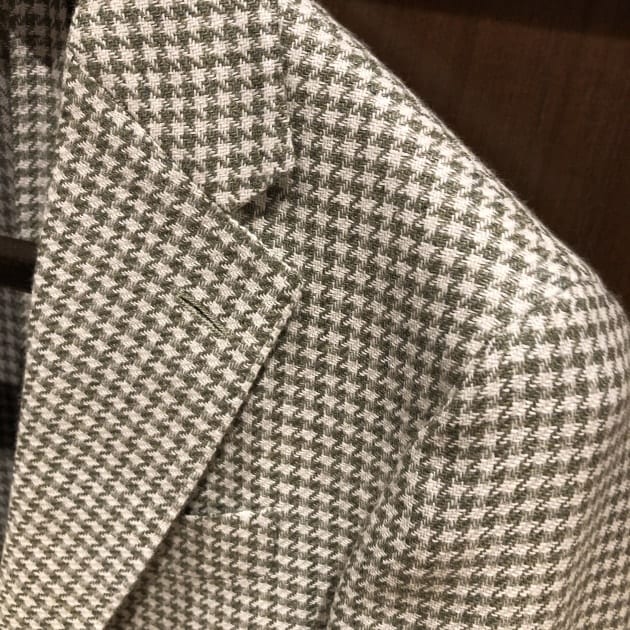LARDINI＞ウールリネンハウンドトゥースジャケット｜ビームス 立川｜BEAMS