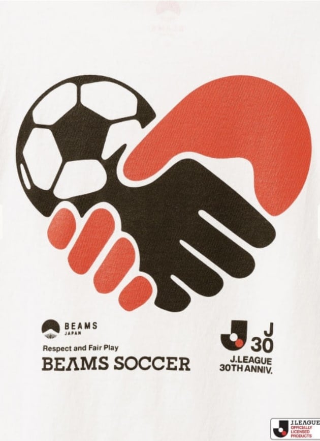 BEAMS JAPAN 横浜F・マリノス Jリーグ 30th Tシャツ L